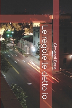 Paperback Le regole le detto io [Italian] Book
