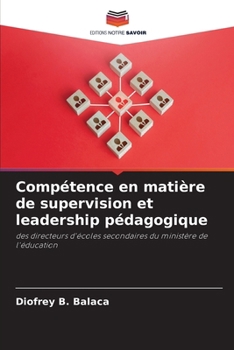 Paperback Compétence en matière de supervision et leadership pédagogique [French] Book