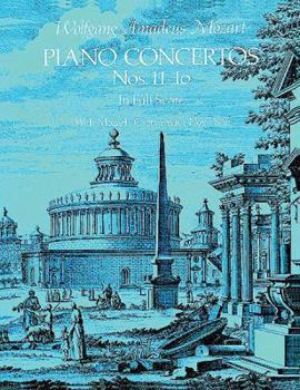 Paperback Piano Concertos Nos. 11-16 in Full Score Book