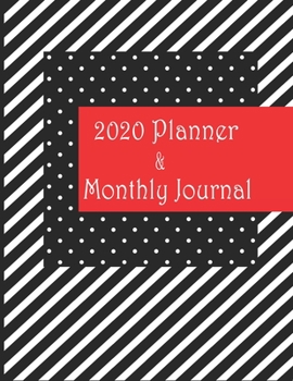 2020 Weekly Planner & Monthly Goals: 2020 Planner Weekly Monthly Journal Password Tracker Keeper Reading Notebook Project Planner