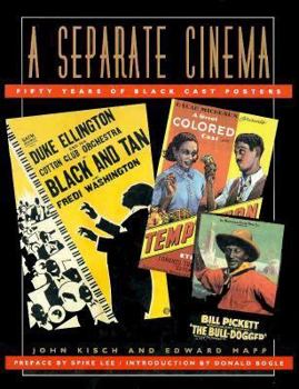 Paperback Separate Cinema: Fifty Years of Black-Cast Posters Book