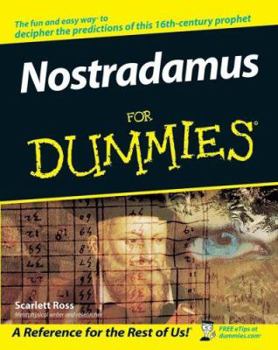 Paperback Nostradamus for Dummies Book