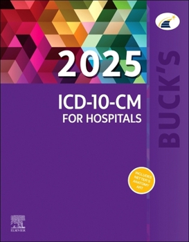 Spiral-bound Buck's 2025 ICD-10-CM for Hospitals Book