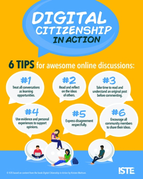 Poster Digital Citizenship in Action Poster Book