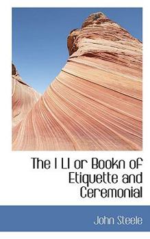 Paperback The I Li or Bookn of Etiquette and Ceremonial Book