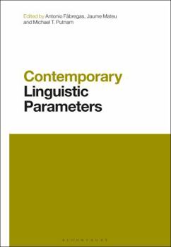 Contemporary Linguistic Parameters - Book  of the Contemporary Studies in Linguistics