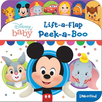 Board book Disney Baby: Peek-A-Boo Lift-A-Flap Look and Find Book