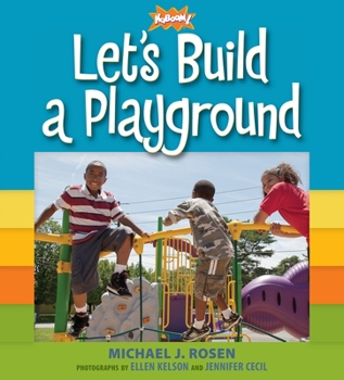 Hardcover Let's Build a Playground Book