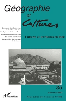 Paperback Cultures Et Territoires En Inde [French] Book