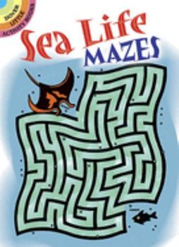 Paperback Sea Life Mazes Book