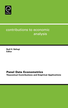 Hardcover Panel Data Econometrics: Theoretical Contributions and Empirical Applications Book