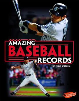 Hardcover Amazing Baseball Records Book