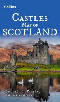 Map Castles Map of Scotland: Explore Scotland’s Ancient Monuments (Collins Pictorial Maps) Book