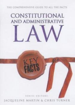 Paperback Key Facts: Constitutional & Administrative Law Book