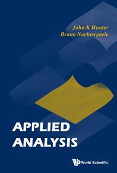 Hardcover Applied Analysis Book