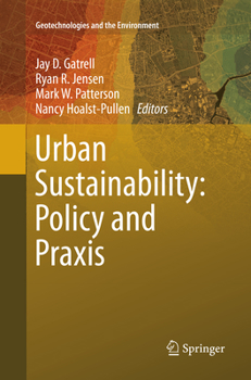 Paperback Urban Sustainability: Policy and PRAXIS Book