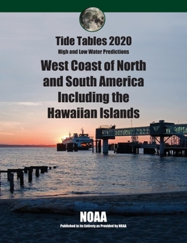 Paperback Tide Tables 2020: West Coast of North and South America Book