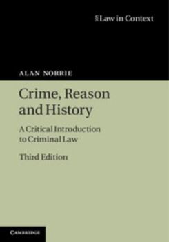 Hardcover Crime, Reason and History Book