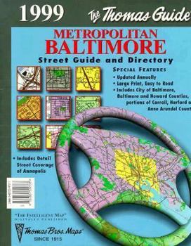 Metro Baltimore Thomas Bros Metro Map