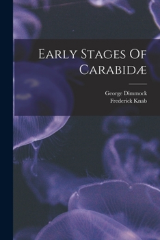 Paperback Early Stages Of Carabidæ Book