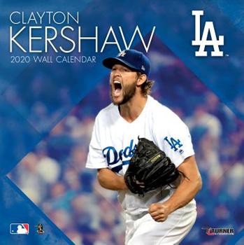 Calendar Los Angeles Dodgers Clayton Kershaw: 2020 12x12 Player Wall Calendar Book