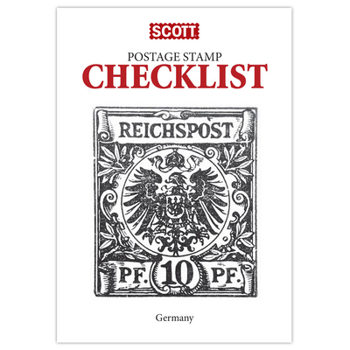 Paperback Scott Stamp Checklist: Germany: Scott Stamp Checklist: Germany Book