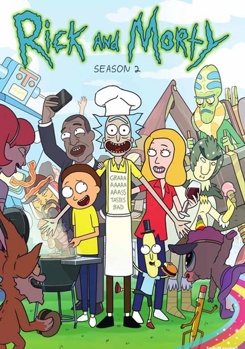 DVD Rick and Morty: Season 2 Book