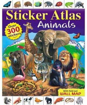 Poster Sticker Atlas: Animals Book