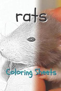 Paperback Rat Coloring Sheets: 30 Rat Drawings, Coloring Sheets Adults Relaxation, Coloring Book for Kids, for Girls, Volume 2 Book