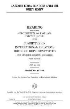 Paperback U.S.-North Korea relations after the policy review Book