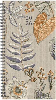 Misc. Organic Tapestry 2026 3.5 X 6.5 Softcover Weekly Spiral Book