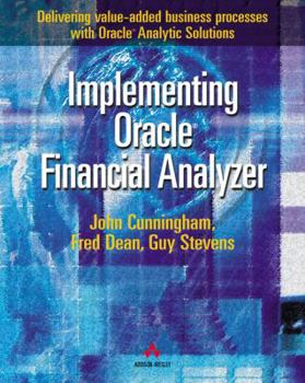 Paperback Implementing Oracle(r) Financial Analyzer: Delivering Value-added Business Processes with Oracle(r) Analytic Solutions Book