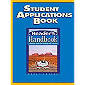 Paperback Great Source Reader's Handbooks: Student Application Book 2003 Book