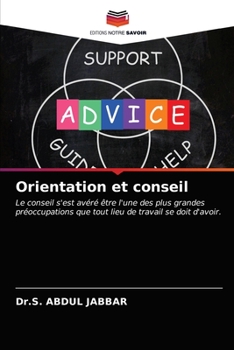 Paperback Orientation et conseil [French] Book