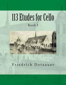 Paperback 113 Etudes for Cello: Book I Book