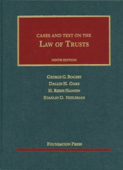 Hardcover Bogert, Oaks, Hansen and Neeleman's the Law of Trusts, 9th Book
