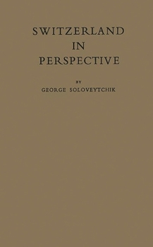 Hardcover Switzerland in Perspective Book