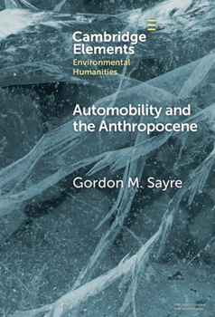 Hardcover Automobility and the Anthropocene Book