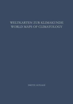 Paperback Weltkarten Zur Klimakunde / World Maps of Climatology [German] Book