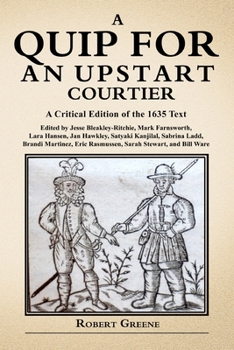 Paperback Quip for an Upstart Courtier Book