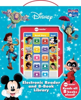 Hardcover Disney: Me Reader Electronic Reader and 8-Book Library Sound Book Set [With Other and Battery] Book