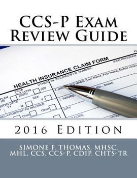 Paperback CCS-P Exam Review Guide 2016 Edition Book