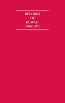 Hardcover Records of Kuwait 1966-1971 6 Volume Hardback Set Book
