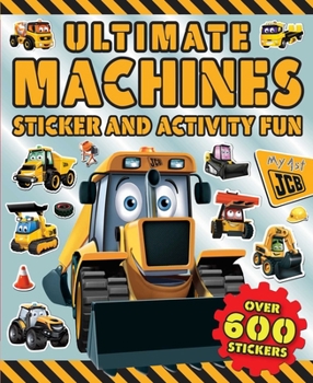 Paperback Ultimate Machines Sticker and Activity Fun Book