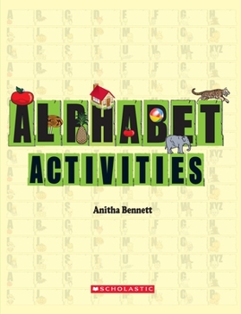 Paperback Alphabet Activities Book