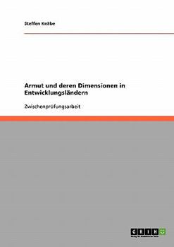 Paperback Armut und deren Dimensionen in Entwicklungsländern [German] Book