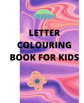 Paperback Letter Colouring Book for Kids Book