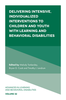 Hardcover Delivering Intensive, Individualized Interventions to Children and Youth with Learning and Behavioral Disabilities Book