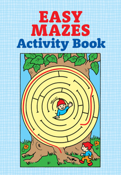 Paperback Easy Mazes Activity Book