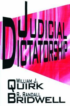 Hardcover Judicial Dictatorship Book